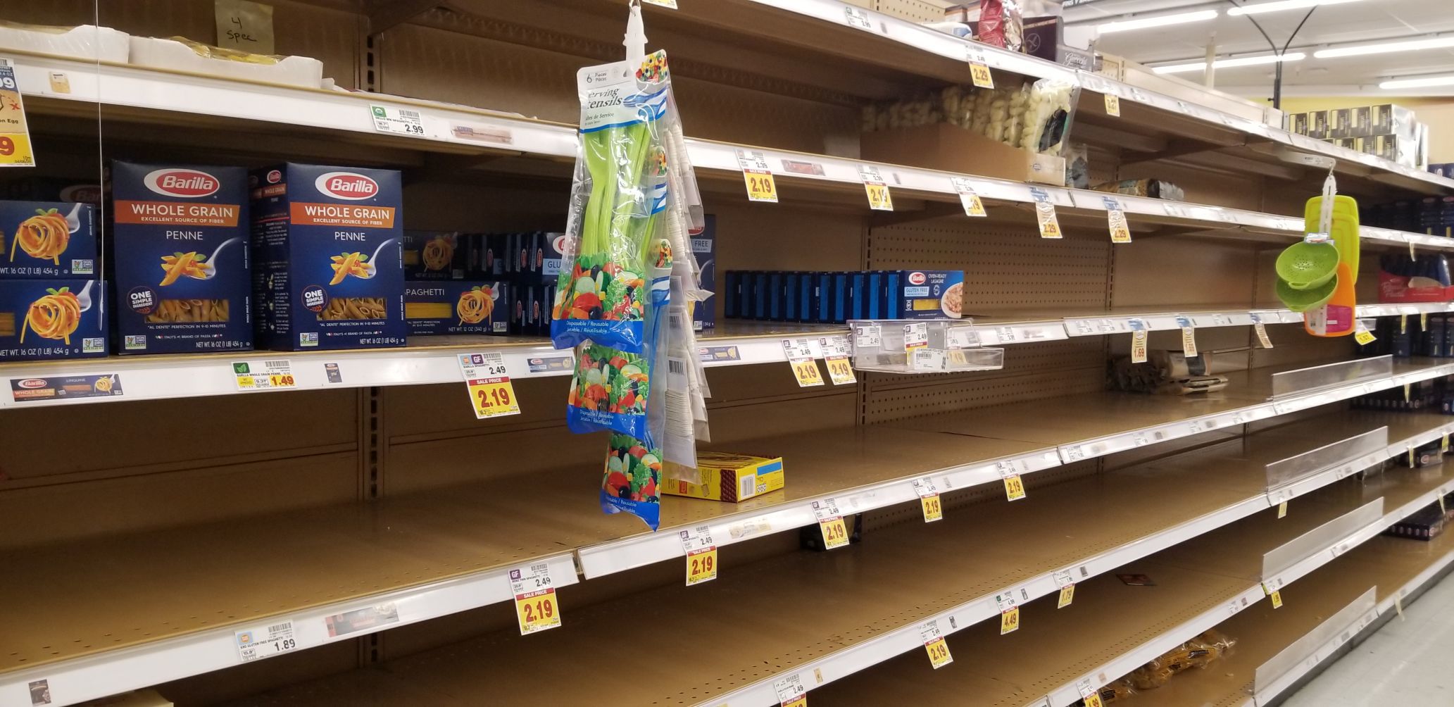 Empty Shelves